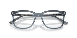 Ray-Ban RX 5446 unisex Blue Squared Eyeglasses