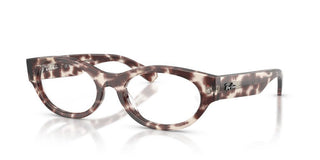 Ray-Ban RX 5447 unisex Havana Oval Eyeglasses