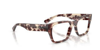 Ray-ban Rx 5448 Unisex Havana Squared Eyeglasses