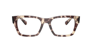 Ray-ban Rx 5448 Unisex Havana Squared Eyeglasses