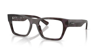 Ray-Ban RX 5448 unisex Havana Squared Eyeglasses