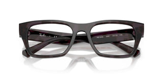 Ray-Ban RX 5448 unisex Havana Squared Eyeglasses