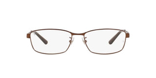 Ray-Ban RX 6452D unisex Brown Squared Eyeglasses