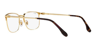 Ray-Ban RX 6494 unisex Havana Squared Eyeglasses