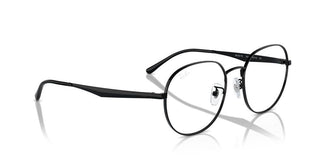 Ray-ban Rx 6517d Unisex Black Round Eyeglasses