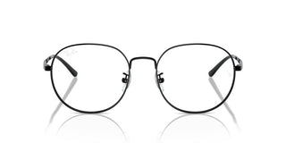 Ray-ban Rx 6517d Unisex Black Round Eyeglasses