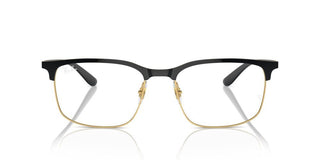 Ray-ban Rx 6518 Unisex Black Squared Eyeglasses