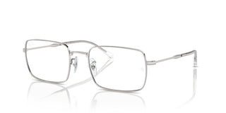 Ray-ban Rx 6520 Unisex Silver Squared Eyeglasses