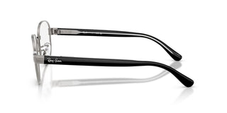 Ray-Ban RX 6543 unisex Ruthenium Round Eyeglasses