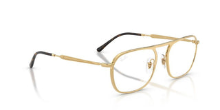 Ray-Ban RX 6548 unisex Gold Geometric Eyeglasses