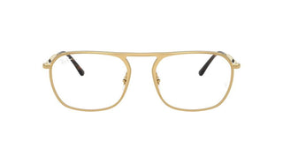 Ray-Ban RX 6548 unisex Gold Geometric Eyeglasses
