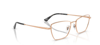 Ray-ban Rx 6552 Unisex Rose Gold Cat Eye Eyeglasses