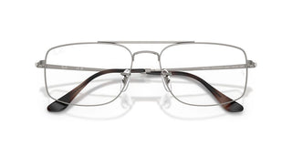 Ray-Ban RX 6579 unisex Ruthenium Geometric Eyeglasses