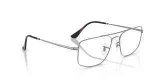 Ray-Ban RX 6579 unisex Ruthenium Geometric Eyeglasses