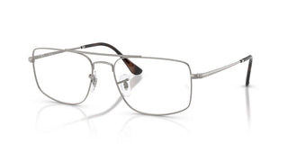 Ray-Ban RX 6579 unisex Ruthenium Geometric Eyeglasses