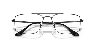 Ray-Ban RX 6579 unisex Black Geometric Eyeglasses