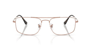 Ray-Ban RX 6579 unisex Rose gold Geometric Eyeglasses
