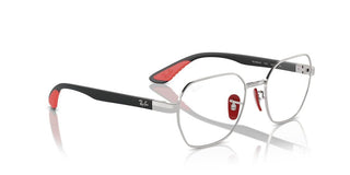 Ray-ban Rx 6594m Unisex Silver Geometric Eyeglasses