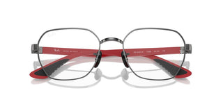 Ray-ban Rx 6594m Unisex Ruthenium Geometric Eyeglasses