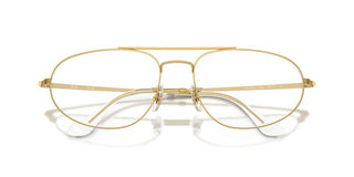 Ray-ban Rx 6645 Unisex Gold Pilot Eyeglasses