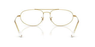 Ray-ban Rx 6645 Unisex Gold Pilot Eyeglasses