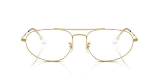Ray-ban Rx 6645 Unisex Gold Pilot Eyeglasses