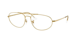Ray-ban Rx 6645 Unisex Gold Pilot Eyeglasses