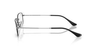 Ray-Ban RX 6647 unisex Black Rectangle Eyeglasses