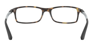 Ray-ban Active Lifestyle Rx 7017 Unisex Havana Geometric Eyeglasses