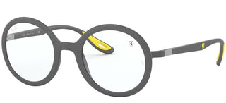 Ray-Ban RX 7180M SCUDERIA FERRARI unisex Grey Round Eyeglasses