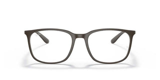 Ray-Ban RX 7199 unisex Brown Geometric Eyeglasses