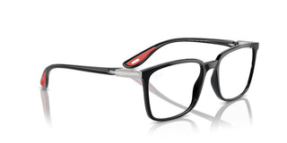 Ray-ban Rx 7240m Unisex Black Geometric Eyeglasses