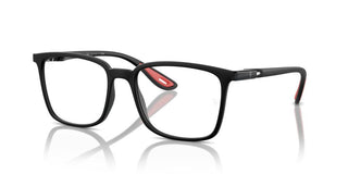 Ray-ban Rx 7240m Unisex Black Geometric Eyeglasses