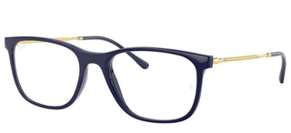 Ray-Ban RX 7244 unisex Blue Squared Eyeglasses