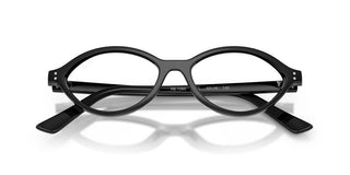 Ray-Ban RX 7265 unisex Black Oval Eyeglasses