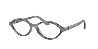 Ray-Ban RX 7265 unisex Grey Oval Eyeglasses