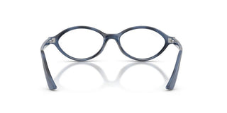 Ray-Ban RX 7265 unisex Havana Oval Eyeglasses