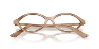 Ray-Ban RX 7265 unisex Brown Oval Eyeglasses