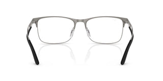 Ray-Ban RX 7550 unisex Ruthenium Squared Eyeglasses