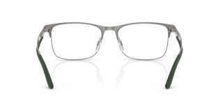 Ray-Ban RX 7550 unisex Ruthenium Squared Eyeglasses