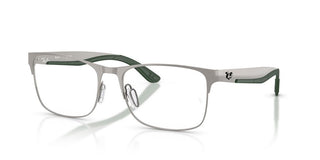 Ray-Ban RX 7550 unisex Ruthenium Squared Eyeglasses