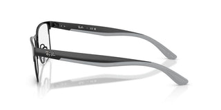 Ray-Ban RX 7550 unisex Black Squared Eyeglasses