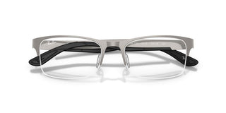 Ray-Ban RX 7551 unisex Ruthenium Squared Eyeglasses