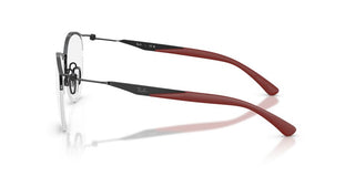 Ray-Ban RX 7553 unisex Black Round Eyeglasses