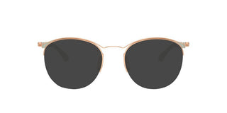 Ray-ban Rx 7553 Unisex Rose Gold Round Eyeglasses