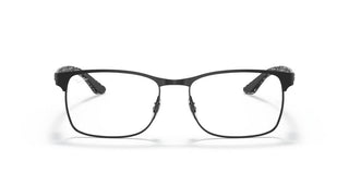 Ray-Ban RX 8416 men Black Geometric Eyeglasses