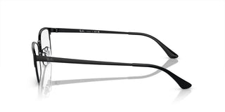 Ray-ban Rx 8772d Unisex Black Squared Eyeglasses