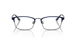 Ray-ban Rx 8772d Unisex Blue Squared Eyeglasses