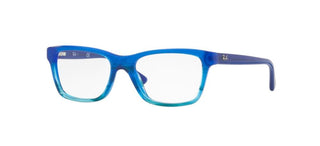 Ray-Ban RY 1536 children Blue Geometric Eyeglasses