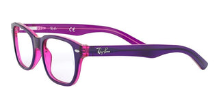 Ray-Ban RY 1555 children Violet Geometric Eyeglasses